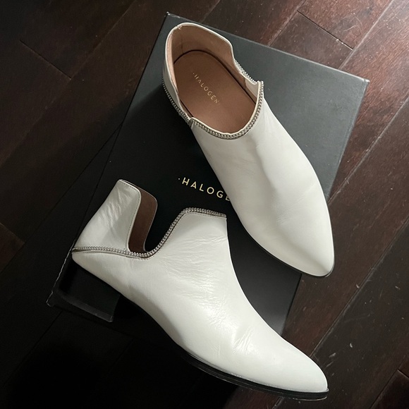 Halogen Piper Zipper Accent Ankle Boots - Picture 1 of 7